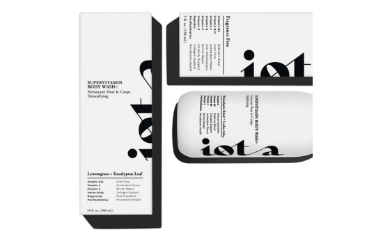 iota supervitamin body wash with full packaging