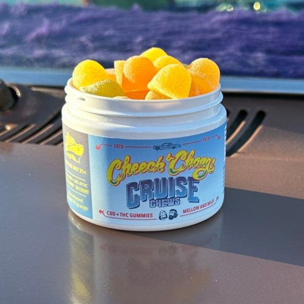 tommy Chong's cruise chews product