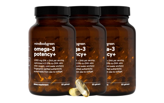 omega-3 potency+ bundle by mindbodygreen