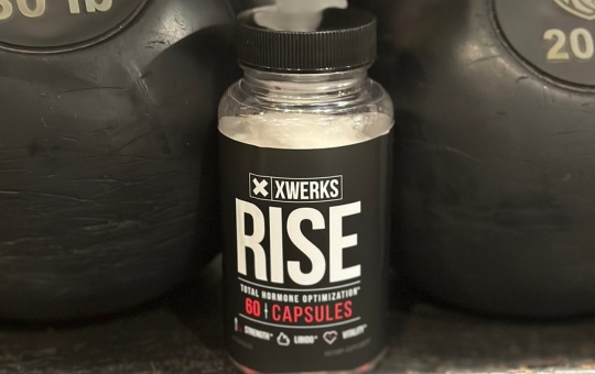 kettlebells behind xwerks rise supplements