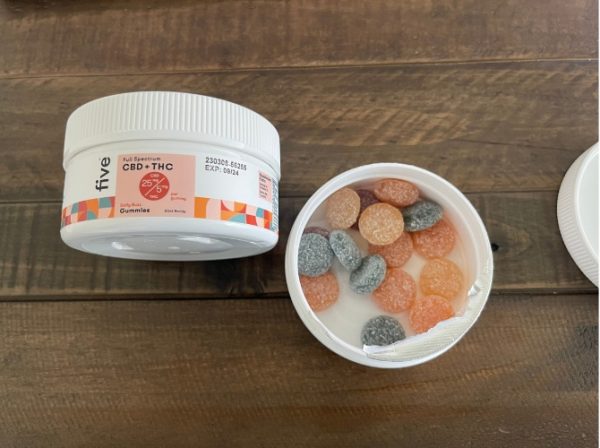 five cbd thc gummies