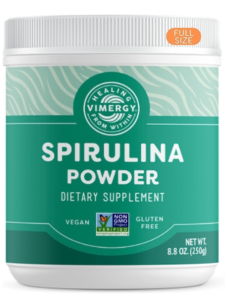 vimergy spirulina powder supplement