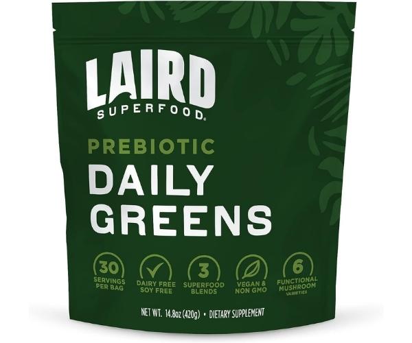 laird prebiotic daily greens