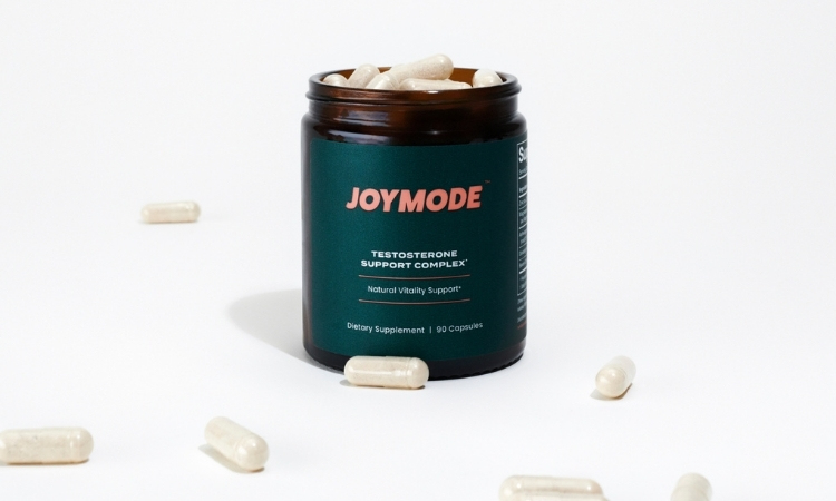 JOYMODE Testosterone Support Complex jar and capsules